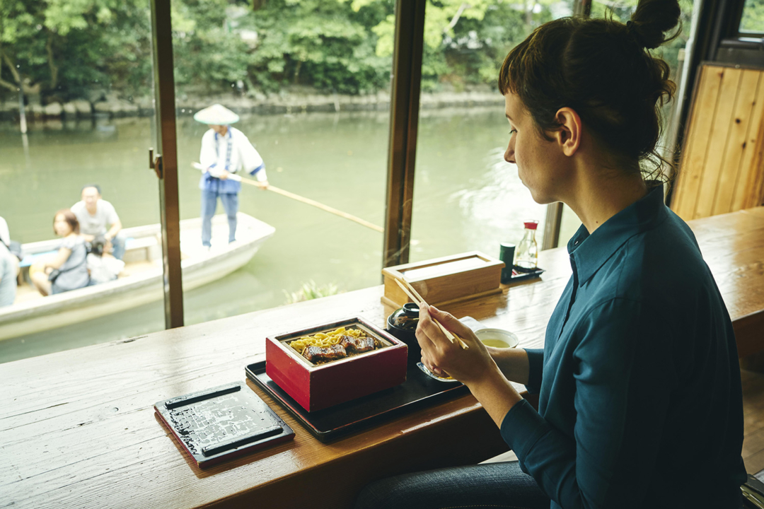 水郷柳川、柳川名物うなぎのせいろ蒸し