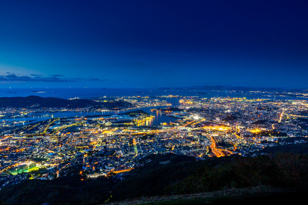 皿倉山の夜景