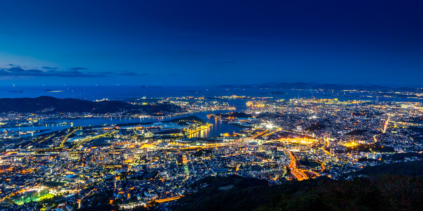 皿倉山の夜景