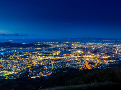 皿倉山の夜景