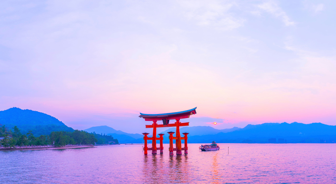 広島 宮島の風景