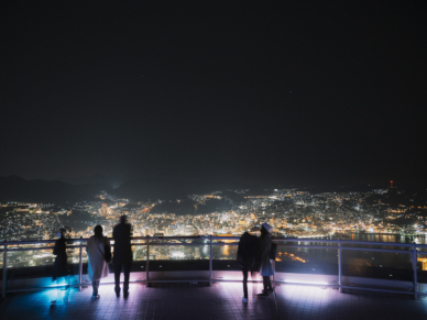 稲佐山展望台からの1000万ドルの夜景