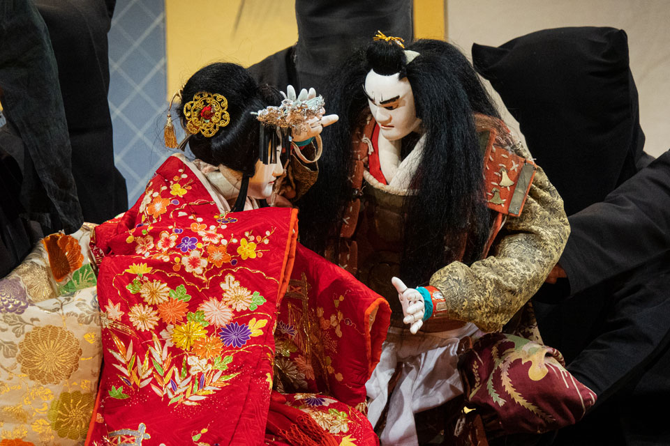 清和文楽館は九州で唯一の人形浄瑠璃が楽しめる場所です