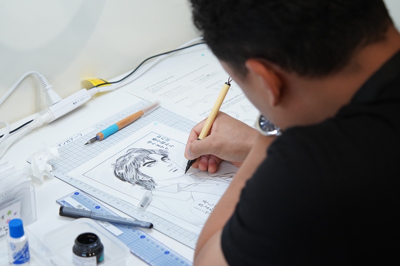 熊本漫画道場で漫画家の疑似体験!