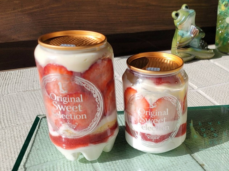 いちごパフェづくり