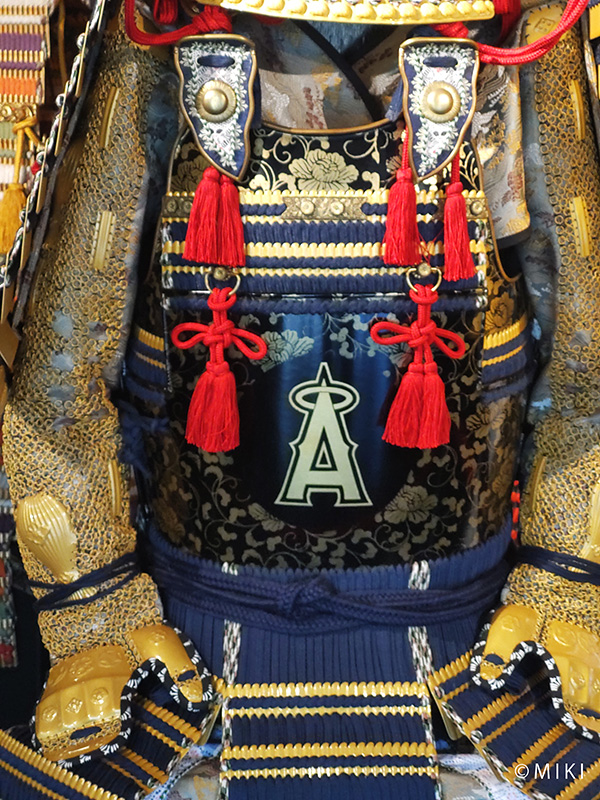 Angels大谷翔平選手にちなんだ甲冑