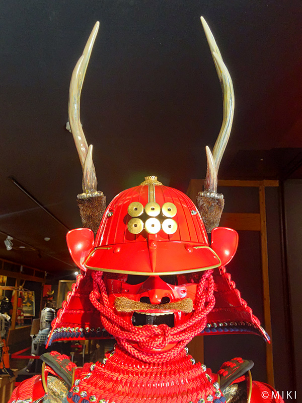 「日本一の兵」(ひのもといちのつわもの)と評された真田幸村(真田信繁)の甲冑