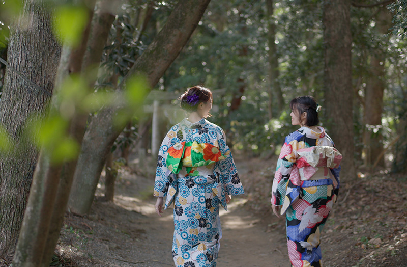 「着物で巡る宗像三女神」体験