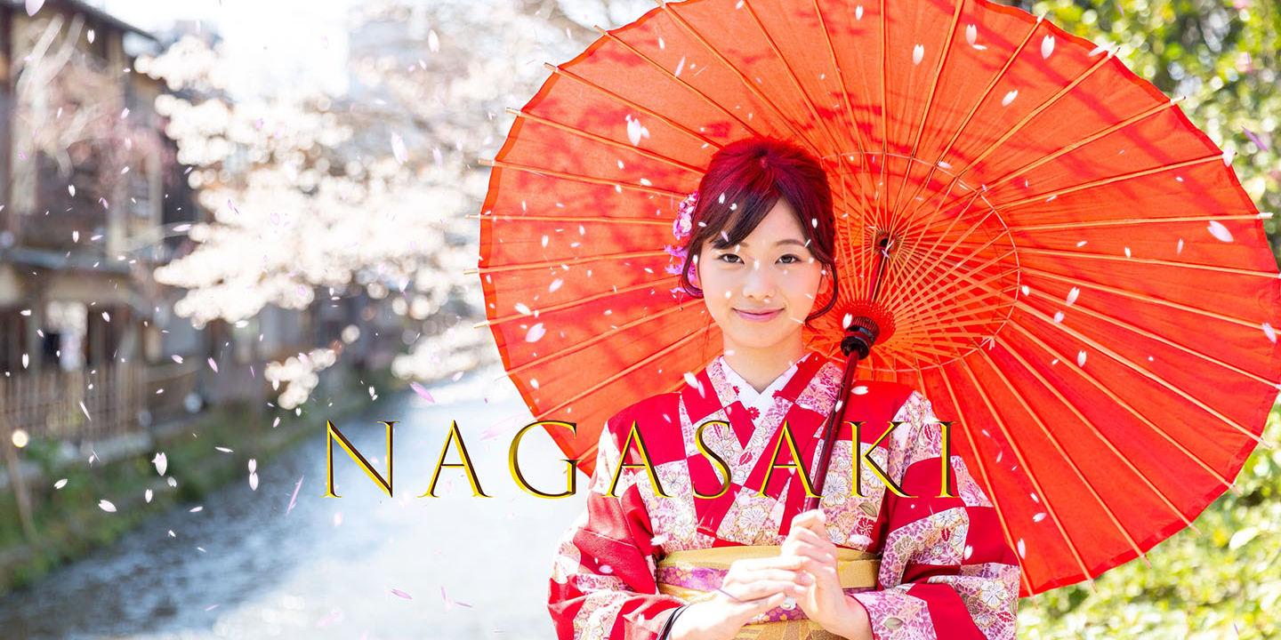 着物を着た女性