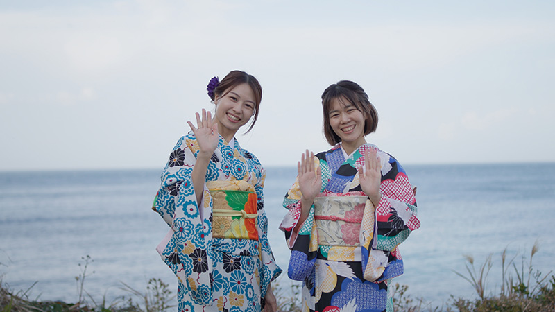 「着物で巡る宗像三女神」体験