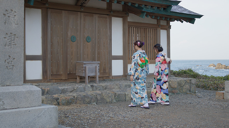 「着物で巡る宗像三女神」体験