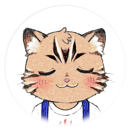 マスコットキャラクターのニャータ