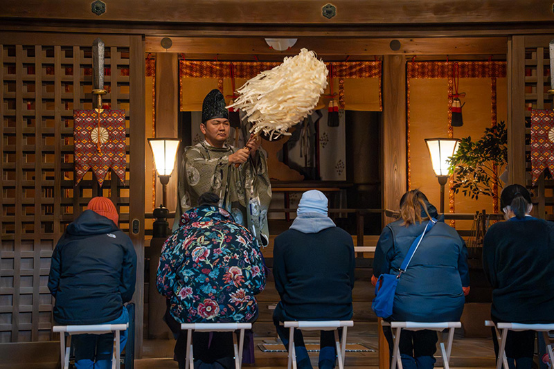 志賀海神社早朝参拝